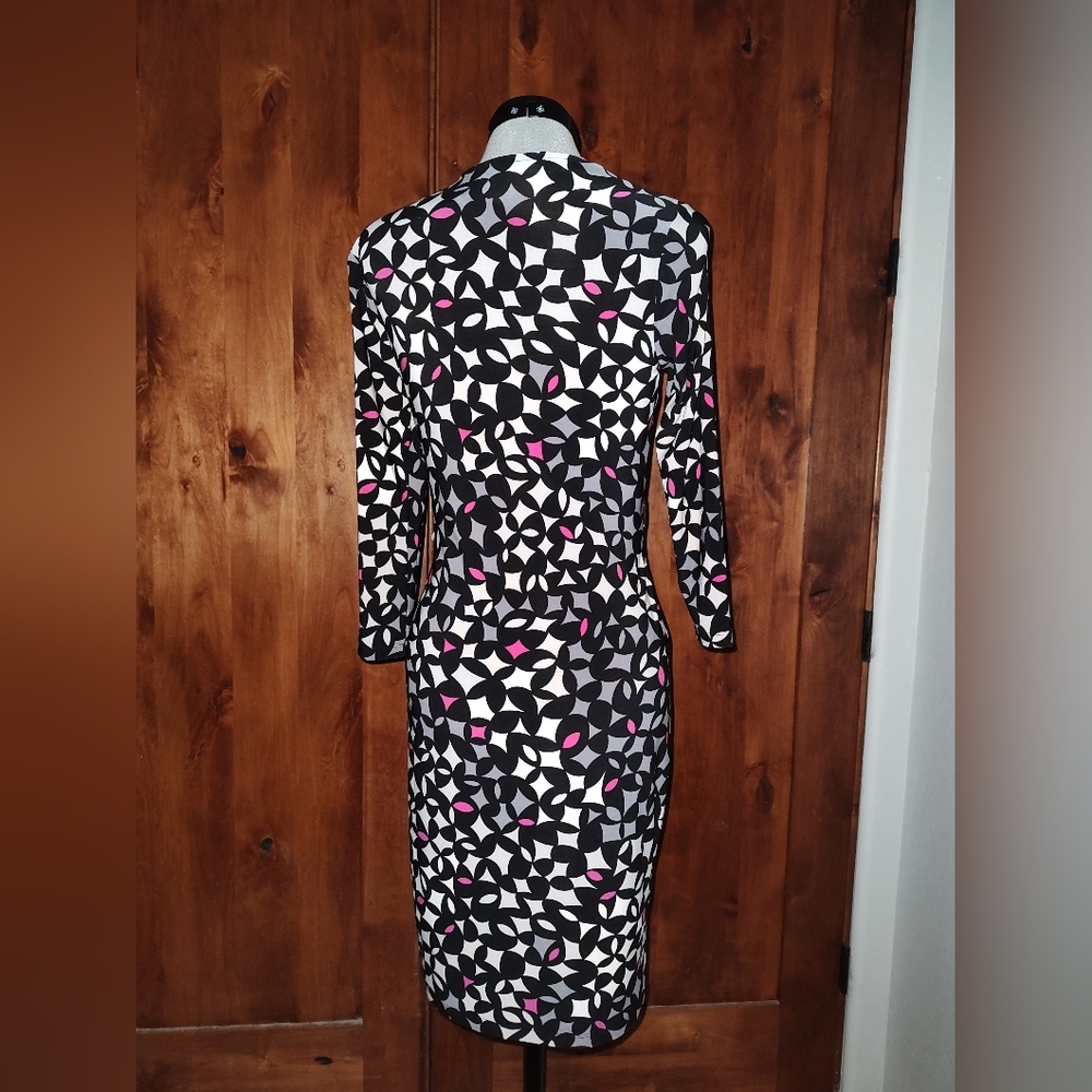 Anne Klein Faux Wrap Dress XS - Picture 3 of 8